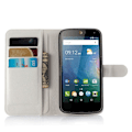 Miniatyrbillede 2 af 2: Acer Liquid Z630 beskyttende læder-etui m. kortholder - Hvid White