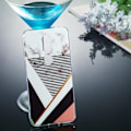 Pikkukuva 2 / 2: Marble Nokia 7.1 kuoret - Marmoriraidallinen kuvio Multicolor