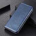 Pikkukuva 2 / 2: Lompakko-style Aitoa Nahkaa Läppäkotelo For Xiaomi Redmi Note 12 Pro Plus - Sininen Blue