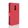 Miniatyrbillede 2 af 2: Xiaomi Redmi Note 4 Læder etui med indbygget pung - Rød Red