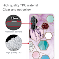 Pikkukuva 2 / 2: Marble OnePlus Nord CE 5G Suojakotelo - Hexagon Fragments In Violetti Multicolor