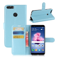 Miniatyrbillede 1 af 2: Huawei P Smart etui i læder med kortholder - Blå Blue