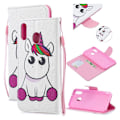 Miniatyrbillede 1 af 2: Wonderland Samsung Galaxy M20 etui - Enhjørning Multicolor