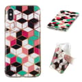 Miniatyrbillede 1 af 2: Etui med marmormønster til iPhone XS - Style D Multicolor