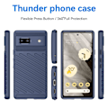 Miniatyrbillede 2 af 2: Thunder Google Pixel 7a Etui - Blå Blue