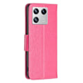 Miniatyrbild 2 av 2: Butterfly läder Xiaomi 13 fodral - Rosa Rosa