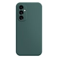 Miniatyrbild 1 av 2: Avfasat gummerat droppskydd för Samsung Galaxy A34 5G - Svartaktig Grön Grön