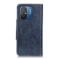 Miniatyrbillede 2 af 2: Bofink Vintage Xiaomi Redmi 12C / 11a Læder Etui - Blå Blue