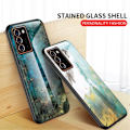 Pikkukuva 2 / 2: Fantasy Marble Samsung Galaxy Note 20 Ultra kuoret - Smaragdi Green