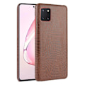Pikkukuva 1 / 2: Croco kuoret - Samsung Galaxy Note 10 Lite - Ruskea Brown