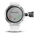Miniatyrbillede 1 af 2: HATPRINCE Garmin Vivoactive 3 hærdet glas skærmbeskytter Transparent