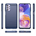 Miniatyrbillede 2 af 2: Carbon Flex Etui Samsung Galaxy A23 5G / A23 - Blå Blue