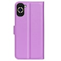 Miniatyrbillede 2 af 2: Klassisk Huawei Nova 10 Pro Flip Etui - Lilla Purple