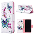 Pikkukuva 1 / 2: Wonderland Huawei P40 Lite / Nova 6 SE kotelot - Perhonen ja kukat Multicolor