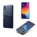 Miniatyrbillede 1 af 2: Samsung Galaxy A50 Læderbelagt etui - Mørkeblå Blue