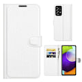 Miniatyrbillede 1 af 2: Classic Samsung Galaxy A52s 5G / A52 5g / A52 Flip Etui - Hvid White