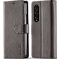 Miniatyrbild 1 av 2: LC.Imeeke läder Samsung Galaxy Z Fold4 fodral - Brun Brun