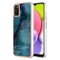 Miniatyrbillede 1 af 2: Marble Samsung Galaxy A03s Etui - Grøn Green