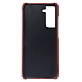 Pikkukuva 2 / 2: Dual Card Suojakotelo Samsung Galaxy S22 - Punainen Red
