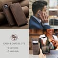 Miniatyrbillede 2 af 2: CaseMe iPhone 14 vintage etui - Brun Brown