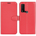 Miniatyrbillede 1 af 2: Klassisk TCL 30 V 5G flip etui - Rød Red