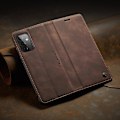 Pikkukuva 2 / 2: CaseMe Samsung Galaxy A72 5G vintage-kotelo - Kahvi Brown