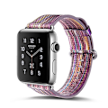 Miniatyrbild 1 av 2: Apple Watch 42mm Klockband i äkta läder - Brun multifärg