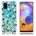 Pikkukuva 1 / 2: Deco Samsung Galaxy A31 kuoret - Pandat White