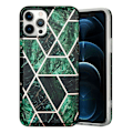 Pikkukuva 1 / 2: Marble design iPhone 12 Pro / iPhone 12 kotelot - Vihreä Green
