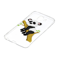 Miniatyrbillede 2 af 2: Samsung Galaxy J4 (2018) mønstret gele etui - Panda Klatrer Træ Multicolor