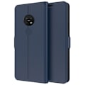 Miniatyrbillede 1 af 2: Glat og tyndt Premium Pu Læder-etui til Nokia 7.2 - Blå Blue