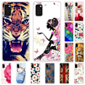 Pikkukuva 2 / 2: Deco Samsung Galaxy A41 kuoret - Perhonen tyttö Multicolor