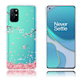 Miniatyrbillede 1 af 2: Deco OnePlus 8T etui - kronblade Pink