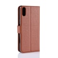 Pikkukuva 2 / 2: Sony Xperia L3 litchi-nahkakotelo - Ruskea Brown