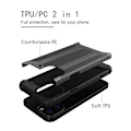 Miniatyrbillede 4 af 5: iPhone 13 Pro Max 6,7 tommer Bump Proof Phone Protector Hard Bumpresistent Back og Soft Flexible Back Cover Case - Blå Blue