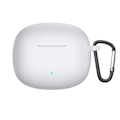 Miniatyrbillede 1 af 2: Honor Choice Earbuds X3 silikoneetui med spænde - Hvid White