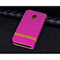 Miniatyrbillede 2 af 2: Samsung Galaxy J3 (2017) Trendy læder etui - Rosa Pink