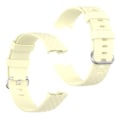 Miniatyrbild 1 av 2: Fitbit Charge 3 / 4 hållbar klockarmband - Light gul Gul