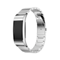 Pikkukuva 1 / 2: Fitbit Charge 2 316L Ruostumaton Teräs Kellon Ranneke - Hopea Silver grey