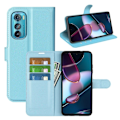 Pikkukuva 2 / 2: Classic Motorola Edge 30 flip kuoret - Sininen Blue