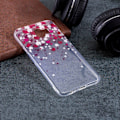 Miniatyrbillede 2 af 2: Samsung Galaxy J4 (2018) trykt mønster tyndt etui - Hjerte og Blomst Multicolor
