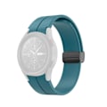Miniatyrbild 1 av 2: Samsung Galaxy Watch 5 (44mm) / (40mm) / Pro klockarmband i silikon - Mörkblå Blå