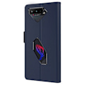 Pikkukuva 2 / 2: Phone Suojakotelo With Make-up Mirror And Slick Design For ASUS ROG Phone 5 - Sininen Blue