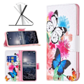 Pikkukuva 2 / 2: Wonderland Nokia G11 / Nokia G21 flip kuoret - Kaksi Perhosta Multicolor