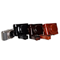 Miniatyrbillede 2 af 2: Sony HX60/HX50/HX30 etui til kamera i læder - Sort Black