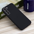 Miniatyrbillede 2 af 2: Matte Liquid Samsung Galaxy S22 silikone cover - Sort Black