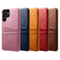 Miniatyrbillede 2 af 2: Dual Card Samsung Galaxy S22 Ultra cover - Sort Black