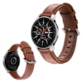 Miniatyrbillede 1 af 2: Samsung Galaxy Watch (46mm) ægte læder Urrem - Brun Brown