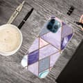 Miniatyrbillede 2 af 2: Marble design iPhone 14 Pro cover - Trekanter Og Diamantmarmor Multicolor