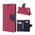 Miniatyrbillede 2 af 2: Lönnrot Samsung Galaxy S6 Læder Etui Med Kort Holder - Rød Red